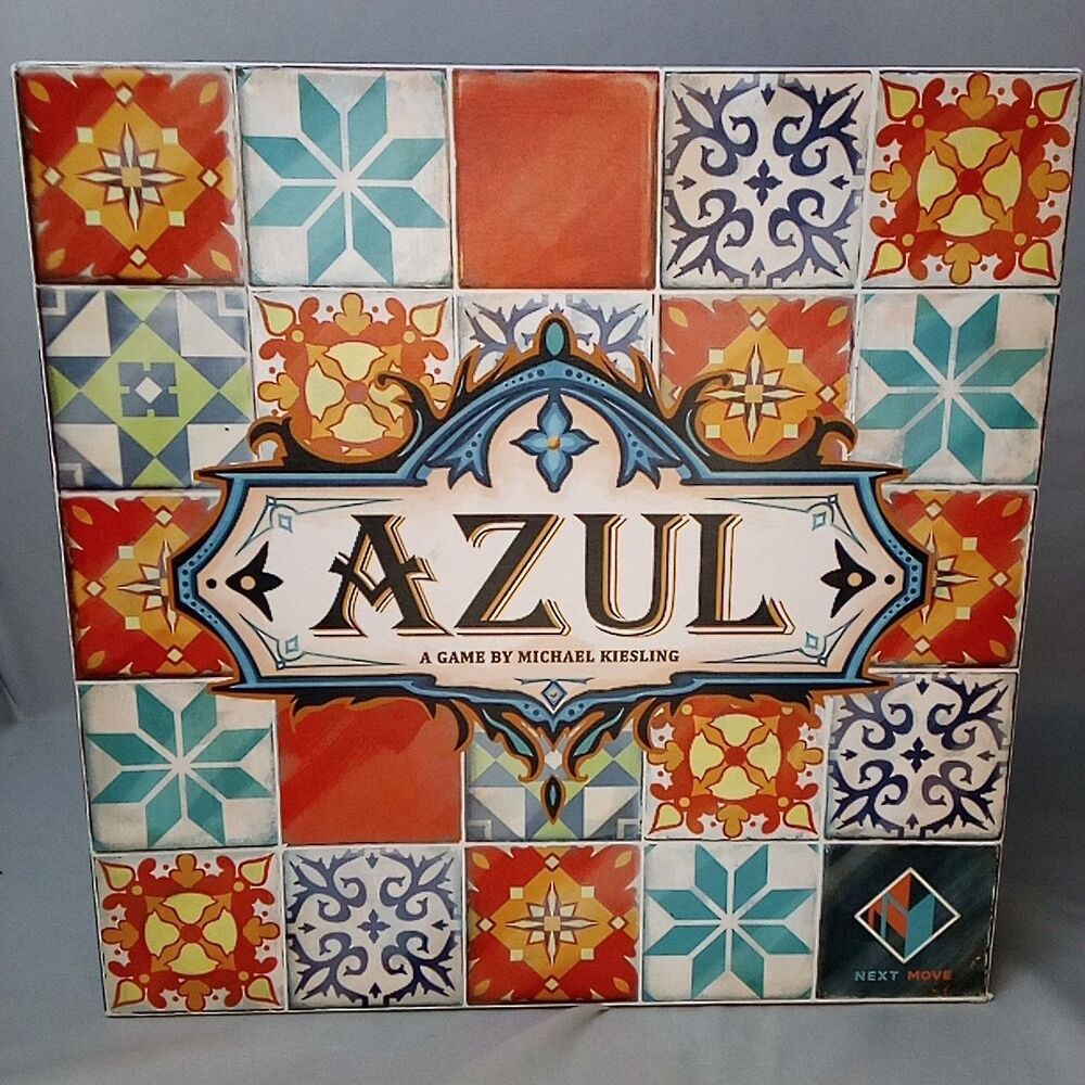 Azul Board Game Strategy Tile Drafting 2 - 4 Players Family Set Complete Game #2